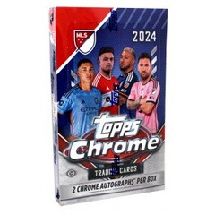 Topps Chrome Soccer MLS 2024 Hobby Box